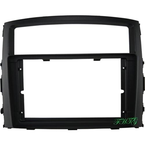 9 inch Fasxia Car Audio Frame Car Radio Fascia,gps navigation fascia panel is suitable for 2010 Mitsubishi Pajero