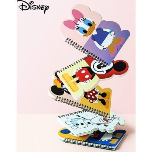 Disney Cartoon Style Notebooks and Journals Mickey Mouse Notebooks Office Supplies A5 Spiral Notebook Minnie School Stationery