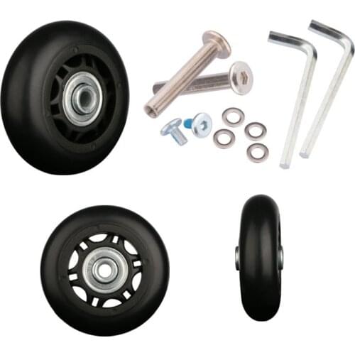 Luggage wheel accessories universal wheel cabin bag roller wheel mute wheel universal wear-resistant 20 inch 28 inch