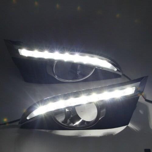 Daytime Running Lights Equipped with Modified LED Running Lights For Chevrolet 12-year Captiva