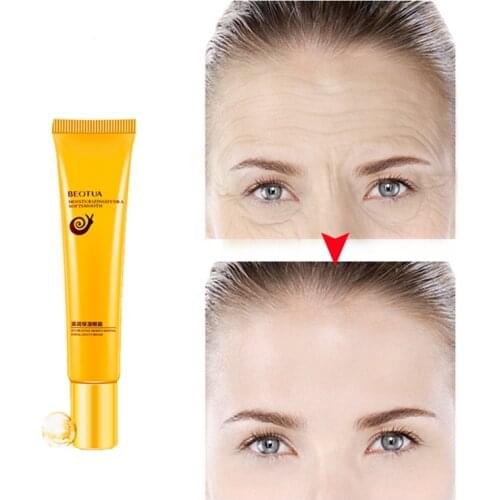 LOVE THANKS Snail Lighting Eyes Gel Anti Wrinkle Eye Cream Anti-Puffiness Dark Circle Anti-Aging Moisturizing Eye Creams 20g