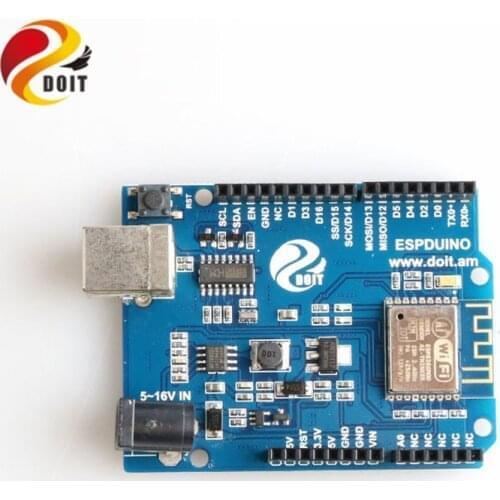 DOIT ESPDuino Compatible with Arduino UNO R3 Board Development Board WiFi Controller from ESP8266 for Robotic Model