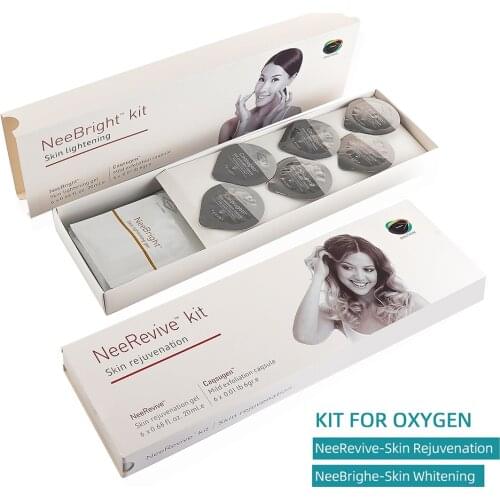 Face Kit Acne Treatment Facial Bright and Whitening Anti-aging Facial Kits Revive for Oxygen Peeling Machine Accessories
