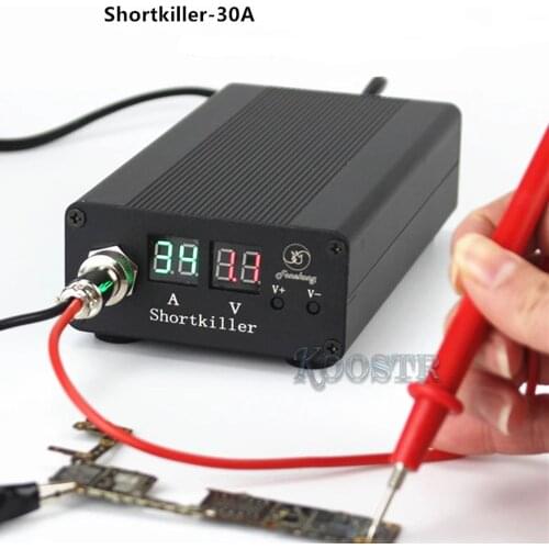 Short killer 30A Mobile Phone Short Circuit Repair Tool Box for Phone PCB Motherboard Short Circuit Burning Repair Tool Kit