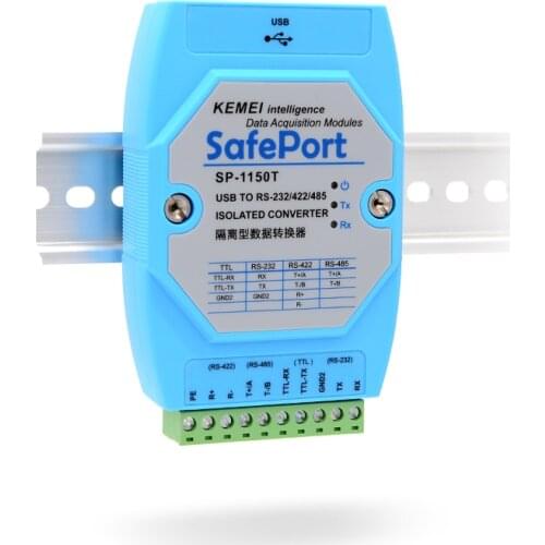 Automation control USB to 485 RS485/422/232/TTL converter serial interface optical isolation FT232 lightning protection