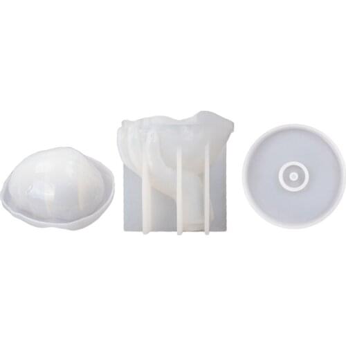 DIY Epoxy Resin Hand Skull Candle Holder Storage Box Desktop Storage Silicone Mold Jewelry Mold