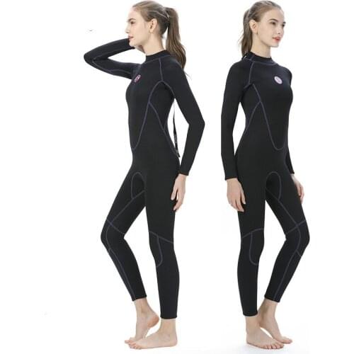 Slinx 3mm Women Full Body Scuba Dive Wet Suit Neoprene Wetsuits Winter Swim Surfing Snorkeling Spearfishing UPF50