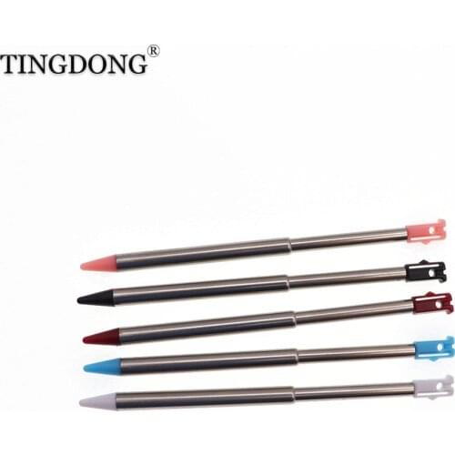 4pcs Colors Metal Retractable Stylus Touch Pen for Nintendo 3DS
