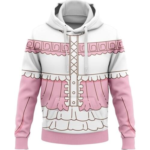 Anime Miss Kobayashi‘s Dragon Maid Kanna Cosplay Hoodie 3D Printed Hooded Sweatshirt Men Women Casual Streetwear Pullover
