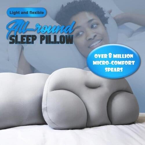 All-round Sleep Pillow Egyptian Quality Pillow Cases Neck Airball Pillows For Sleeping 3D Head Rest Multi-function Soft Pillow