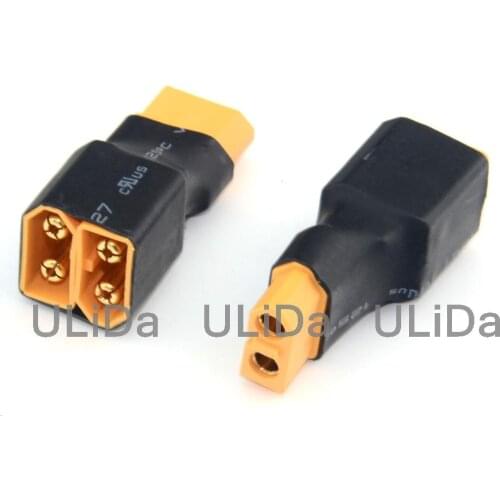 XT60 / XT-60 Series Battery Connector / Adapter Double the voltage No Wires LiPo