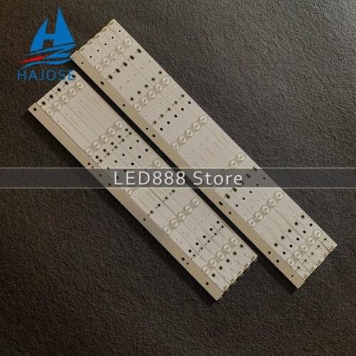 100%new 12 pieces/set Led backlight for LE50D1452 T5002S 50PFF3655/T3 LD50V02S LB-PF3528-GJD2P5C506X11-R/L-H/B 6leds+5leds