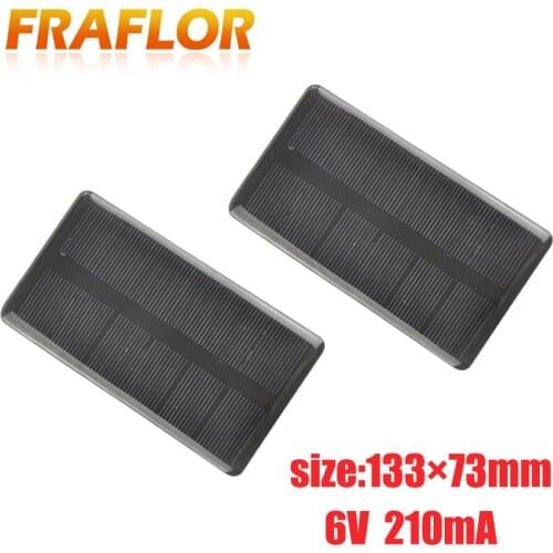 20Pcs Monocrystalline Solar Panel Outdoor Travelling Powerbank DIY Module Charging Professional Sun Battery Effciency Grade A