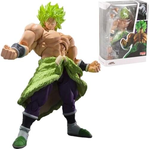 20CM Dragon Ball Z Super Saiyan Broli Action PVC Collection Model Toy Anime Figure Toys For Kids