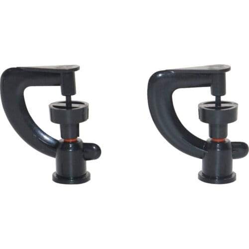 200 Pcs 7.5mm Interface Atomization Refraction Nozzles 360 Degree Watering Dust Removal Sprayer Garden Irrigation Sprinklers