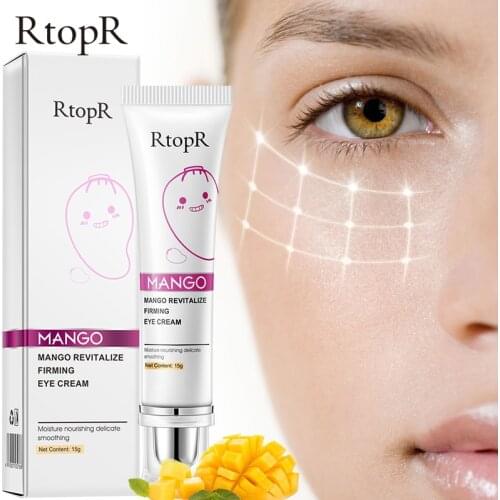 5PCS Anti-swelling Gel Anti-aging Anti-aging Anti-wrinkle Tightening Moisturizing Mango Eye Cream For Dark Circles Eye Care