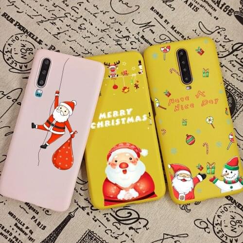 Santa Claus Merry Christmas Case For Xiaomi Redmi Note 8T 8 PRO K30 K20 Mi 9T A3 CC9E Phone Cover Soft Redmi 8 8A Redmi8 Coque