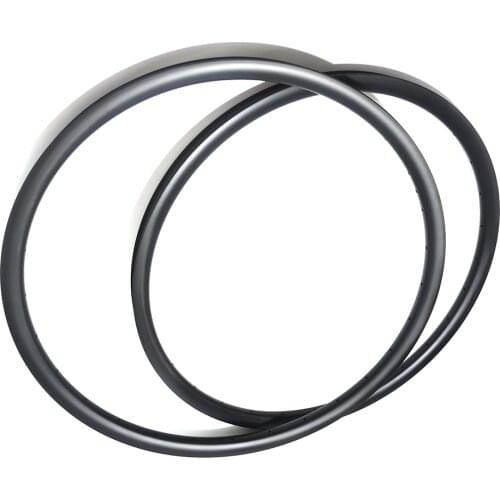 29ER MTB Bike Carbon Fiber Disc Brake Rims 35mm Tubeless Asymmetric 28H 32H 36h UD 25mm Bicycle Circle Mountain Wheel UD MATT