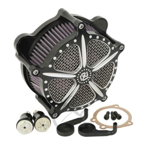 Motorcycle Modified Air Cleaner Intake Filter Fit For Harley Touring 93-07 Softail 1993-2015 Dyna 93-17 Glide Rocker Fat Boy
