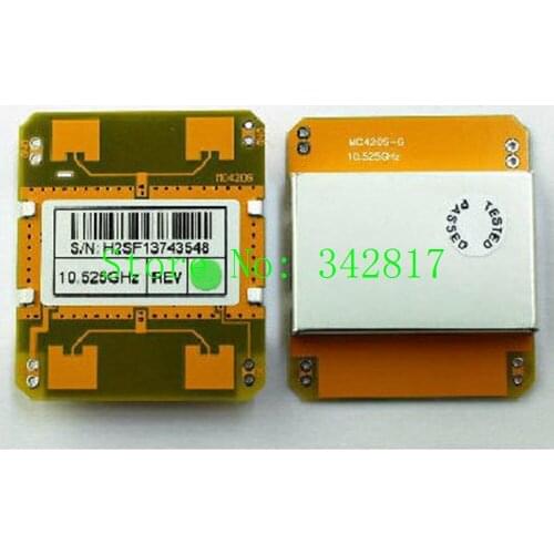 MC420S 10.525G microwave module, sensor, microwave sensor 5pcs