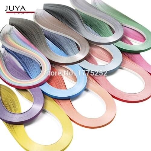 JUYA Gradient Paper Quilling, QP388.Each strip from white to dark color,390 mm length,10 colors available, 4 width could choose