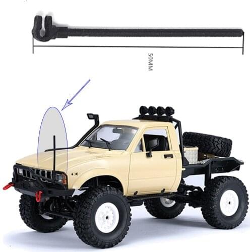 RC Car Front Bumper Simulation Antenna For 1/16 WPL Tracked Simulation Car Parts Accessories