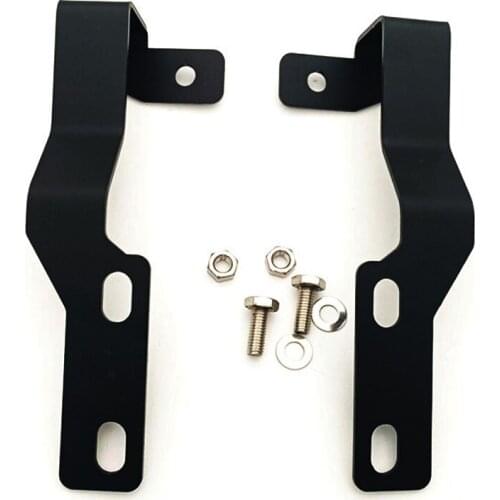 LED Light Pod Metal Hood Mount Bracket Kit/Ditch Hood Light Brackets for Toyota Tacoma 2005-2015