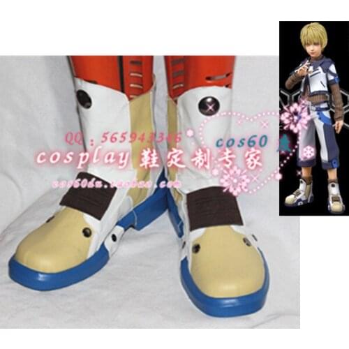 NanoCore Ray Halloween Long Boots Cosplay Shoes S008