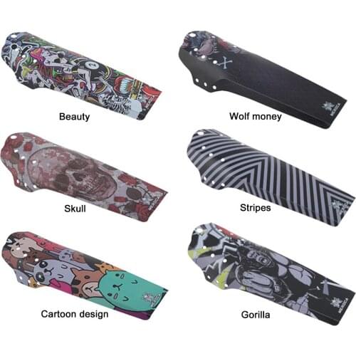 Bicycle Fenders Carbon Fiber Front Rear Tire Wheel Universal Mudguard Mountain MTB Road Bike Wings Fenders Mud Guard