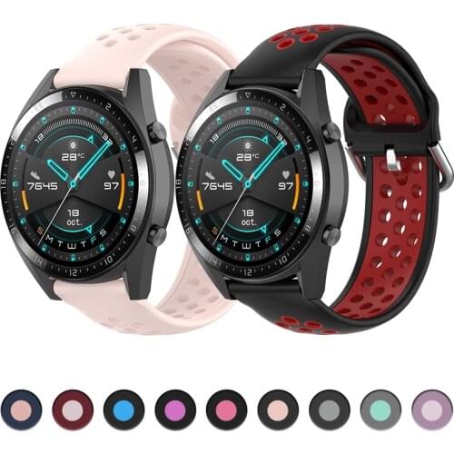 Huawei watch gt 2/2e band for Samsung Galaxy Watch 3 46mm 42mm Gear S3 Active 2 44mm/40mm Amazfit bip strap 20mm/22mm wristbelt