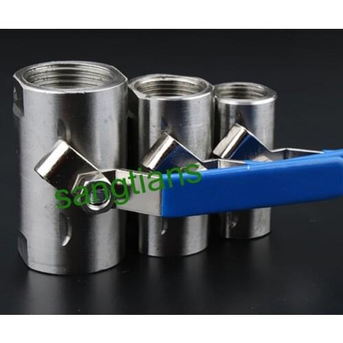 1"DN25, SS304,Wide threaded ball valve/The G thread ball valve,stainless steel ball valve