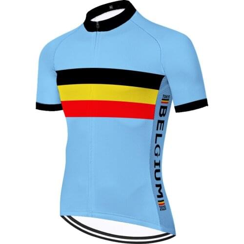2021 Belgium Équipement De Vélo Maillot Velo Homme Jersey Ciclismo Maillot Ciclismo Hombre Fietskleding Heren Maillot Ciclismo