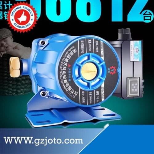 160W Hot Water Booster Pump 60L/min Electric Hot Water Pressure Booster Pump