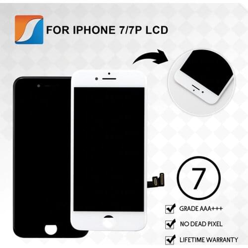 AAA+++ For iPhone 7 7Plus LCD With Touch Screen Digitizer Assembly Replacement Display No Dead Pixel Free Shipping