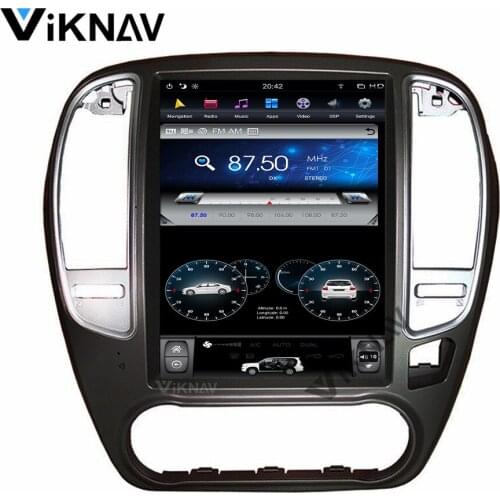 For NISSAN SYLPHY 2005-2014 car multimedia player auto radio stereo DVD player GPS navigator verticals screen android 10.4 inch