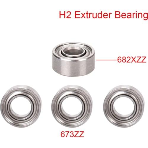 BIQU H2 Extruder Bearing 682XZZ 673ZZ Bearing Ball Bearing 3D Printer Parts For BIQU B1 BX Ender 3 V2 CR10
