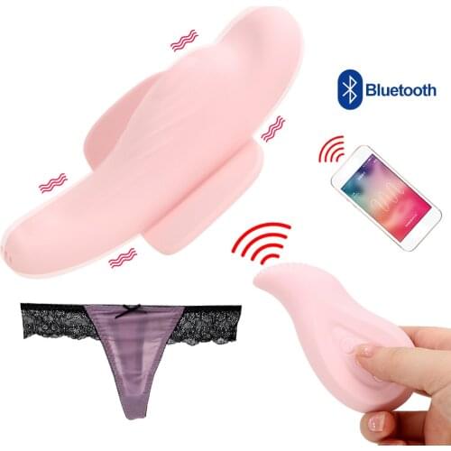 Bluetooth Two Vibrators For Women Clitoris Stimulator Anal Massage Lace Panties Gift Female Sex Toys Adult Goods Wireless Erotic