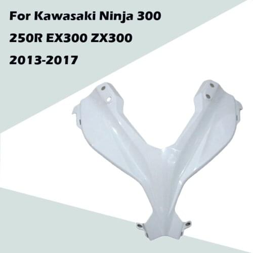 For Kawasaki Ninja 300 250R EX300 ZX300 2013-2017 Head Fairing Nose Front Upper ABS Injection Fairing Motorcycle Accessories