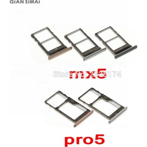 For mx5 pro5 New sim card slot Socket Card Tray Repair Parts