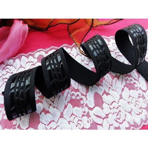 50meters 25mm elastic webbing for sports wear silicone non slip stretchy band high quality elastic band DIY accessories