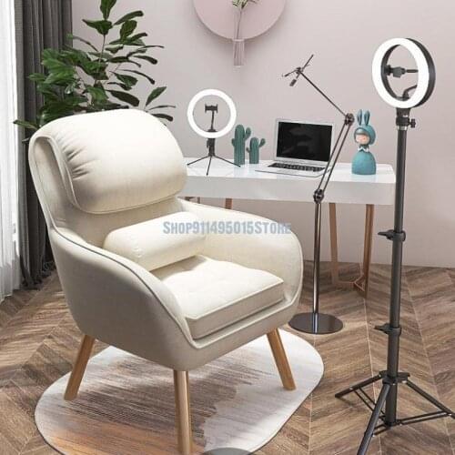 Lazy Sofa Home Bedroom Study Office Computer Chair Single Small Sofa Balcony Leisure Chair Backrest Recliner