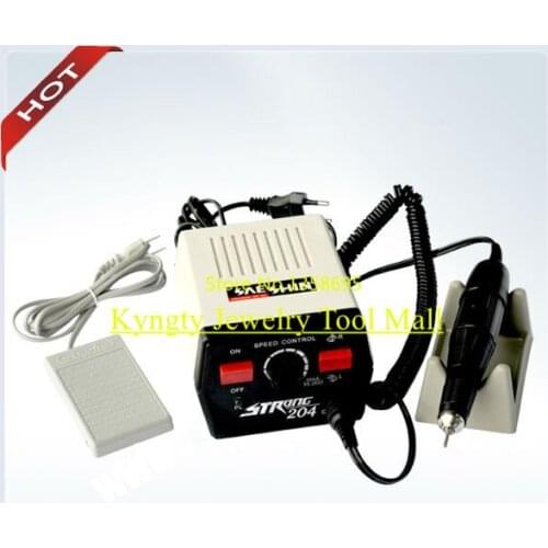 Free Shipping 65W Strong 204 + 102L 0-35000 RPM Jewelry Polisher Jewelry Polishing Machine Jewelry Machine