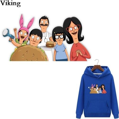 Fashion Cartoon Heat Transfer Patches For Clothing Vynil Heat Transfer Ironing Stickers T-shirt Thermal Patches G0226
