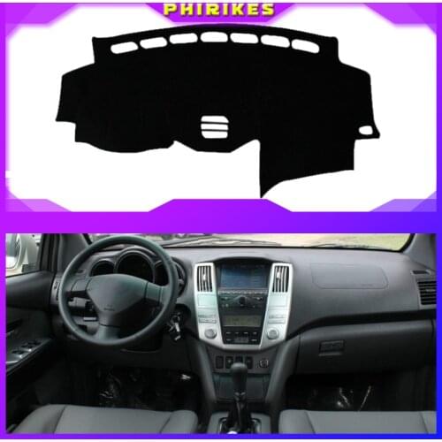 Car Dashboard Cover Silicone Non-Slip For Lexus RX RX300 RX330 RX350 2004-2006 2007 2008 2009 Dash Mat ANti-UV Carpet