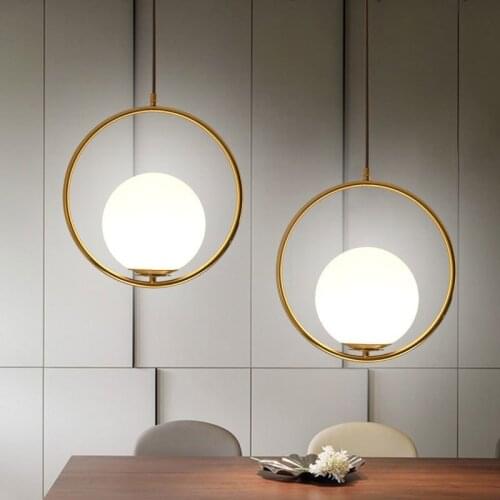 Led Postmodern Nordic Iron Glass Bubbles Designer Led Pendant Lights For Dinning Room Kitchen Restaurant Suspension Luminaire