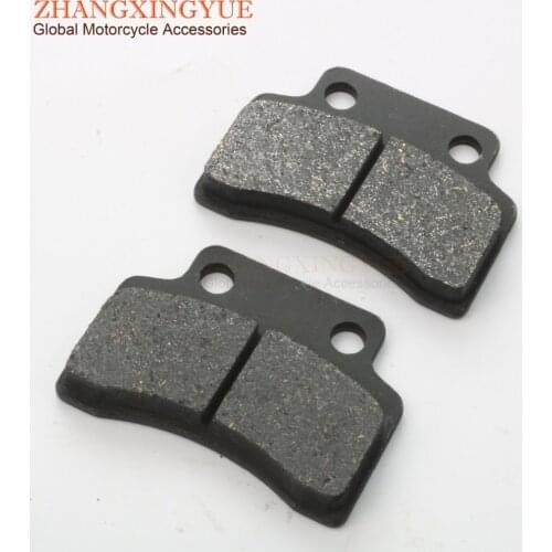 Scooter Brake Pads S24 for Motowell Crogen City 50 /RS/Sport/ Magnet RS Retrosa 50 2-stroke Yoyo 50cc 4-stroke