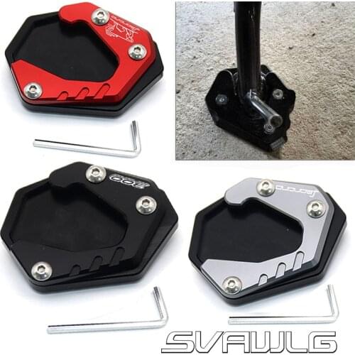 FOR BENELLI leoncino 250 leoncino500 BNT BJ250 BJ300 BJ302 BN250 BN300 BN302 Kickstand Extension Pad Side Stand Enlarger Plate