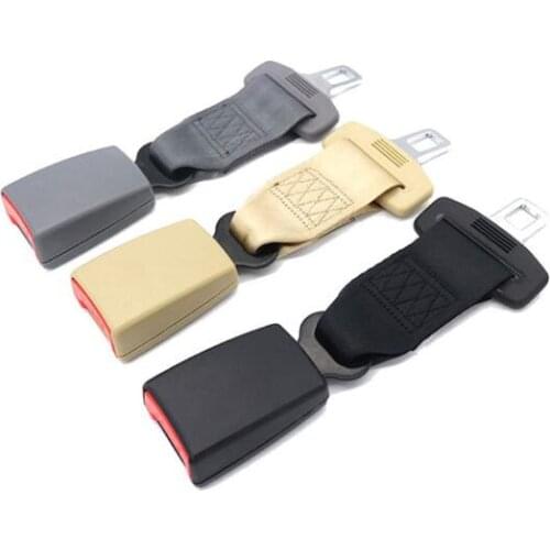 Universal 230*47 mm Adjustable Car Auto Safety Seat Belt Clip Seatbelt Extension Extender Strap Buckle