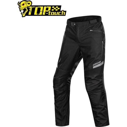 LYSCHY Waterproof Motorcycle Pants Winter Men Motorbike Riding Chaqueta Moto Pants Motorcycle Protective Gear Armor Pants