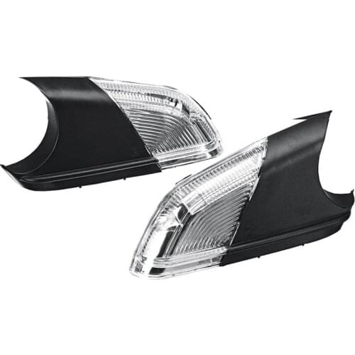 Car Rearview Mirror Side Wing Mirror LED Turn Signal Light for Skoda Octavia MK2 A5 2004-2008 1Z0949101C 1Z0949102C